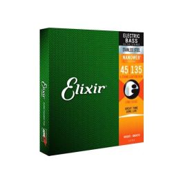 Elixir Cuerdas Bajo Eléctrico 5 Cuerdas Nanoweb Acero Inoxidable Medium 45-135 Precio: 55.98999967. SKU: B16B94FFSY