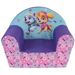 PAT PATROUILLE Sillón Club de Espuma para Niñas y Niños, Funda Poliéster, Dimensiones 52x33x42 cm, Apto desde 2 Años