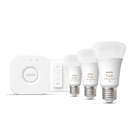 Philips Hue E27 x3 Kit básico y control remoto Hue White & Color Ambiance