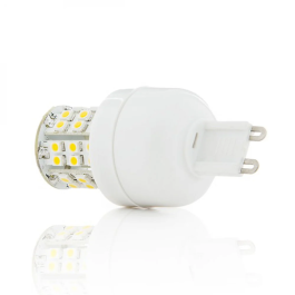Bombilla LED G9 3W 240Lm 4200K 40.000H KD-G9-3528-48-W