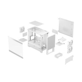 Fractal Design Pop Mini Air Blanco - Torre PC micro ATX/Mini-ITX - FD-C-POR1M-01 Fractal Design Pop Mini Air Blanco - Torre PC micro ATX/Mini-ITX - FD-C-POR1M-01