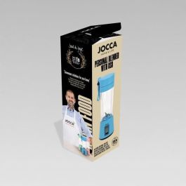 Jocca JOC8435253580870 Licuadora portátil Sweet 380 ml 2000 mAh recargable USB en color Verde