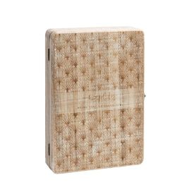 Guardallaves Boho DKD Home Decor Natural 5.2 x 30 x 20 cm