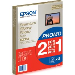 Epson Papel Premium Glossy Photo 255 gr, A4, 15h. Promocion 2x1 Precio: 19.49999942. SKU: B14SHAFCBC