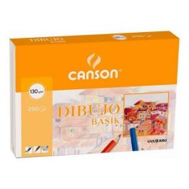 Canson Papel Guarro Basik A3 Liso 130 gr -250 Hojas- Papel de Dibujo Blanco Natural, Encolado, Para Lápiz y Ceras Precio: 46.99000031. SKU: S8403182