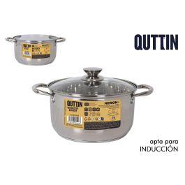 Inde Cacerola 24 cm (6 Litros) de Acero Inoxidable con Tapa, Línea New Neron (4 Unidades) Precio: 52.5000003. SKU: B1E7PDW7XB