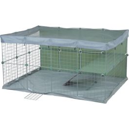 ZOLUX ZOL1713272885618 Recinto Modular Neo Park para Conejos y Pequeños Animales 140x105x70 cm (1,84 m²)