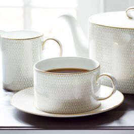 Taza Té Con Plato 180 Ml Wedgwood (2 Unidades)