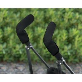 KioKids Protector Manillar Silleta Neopreno Negro