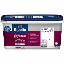 Ripolin PPG397854 Pintura Extrema para Paredes y Techos, Blanco Terciopelo, 2,5 L Precio: 73.50000042. SKU: B14TAXBK8L