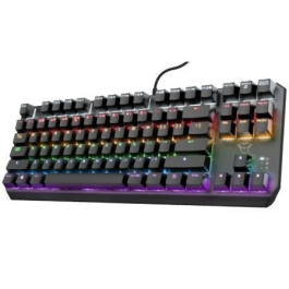 Trust Gaming Teclado Gaming Mecánico TKL GXT 834 Callaz con Iluminación Onda de Arcoíris Precio: 41.89999979. SKU: S7605179