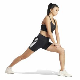 Mallas Deportivas de Mujer Adidas Dailyrun 3Stripes 5In Negro