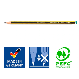 Staedtler Lápiz Noris 2H 120-4