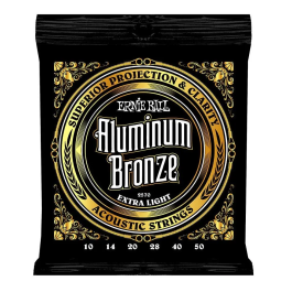 ERNIEBALL Juego Acústica Aluminum Bronze Extra Light 10-50 Precio: 12.59000039. SKU: B1ACS9CY3G