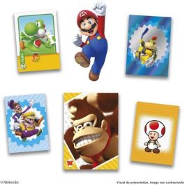 PANINI - Super Mario Trading Cards - Fat Pack De 24 Cartas + 2 Cartas De Bonificación PANINI - Super Mario Trading Cards - Fat Pack De 24 Cartas + 2 Cartas De Bonificación