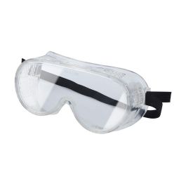 Wolfcraft 4937000 Gafas de Protección Visión Total Standard con Cinta Ajustable y Ventilación, Uso Continuo, Made in Germany