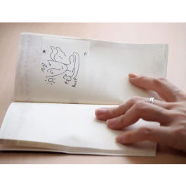 Q-connect Bloc de notas adhesivas removibles 76x76 mm plástico translucido blanco 50 hojas