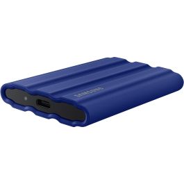 Samsung MU-PE2T0R Portable T7 Shield 2TB SSD Externo USB 3.2 Gen 2 Tipo C Azul – 1050MB/s Protección por Contraseña