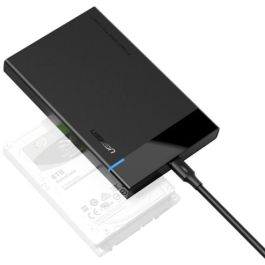 UGREEN Caja Externa para Disco Duro SSD/HDD 2.5" SATA III, USB-C 3.2 Gen 1 (5Gbps), Soporte UASP, Carcasa Portátil Negra Precio: 36.88999963. SKU: B1JCVR5EA2