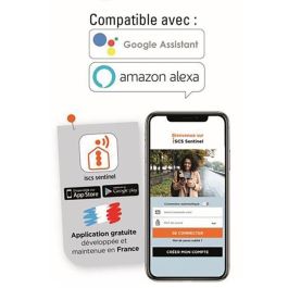 SCS Sentinel SmartPlug Toma Conectada compatible con Google Assistant Alexa Wi-Fi 3600W 16A