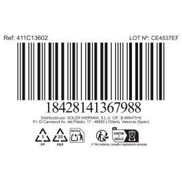 La Mediterranea Plato Postre Milkycream Ø21.7 cm, Plato de Postre de Cerámica (12 Unidades)