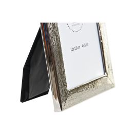 DKD Home Decor Marco de Foto 10x15 Tradicional Plateado Metal 12 x 17 x 2 cm