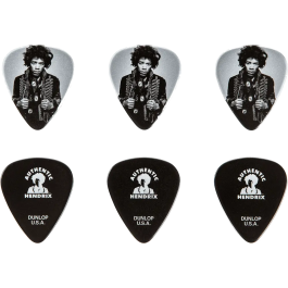 Dunlop Púa Signature Jimi Hendrix Mankowitz Caja Surtido 6 Ud.