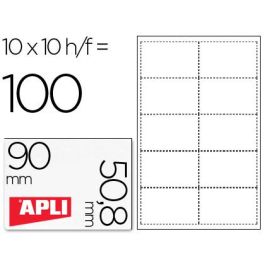 Tarjeta De Visita Apli Microperforada 200 gr Acabado Mate 90x50,8 mm Impresora Ink-Jet Y Laser