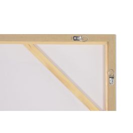 DKD Home Decor Cuadro Abstracto Beige Negro 4 x 120 x 90 cm (2 Unidades)