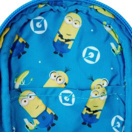 Loungefly Portatodo Kevin Minions Despicable Me Piel Vegana Iridiscente 10x20x5cm