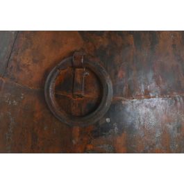 DKD Home Decor Ánfora Item Home Marrón Oscuro Hierro 80 x 86 x 80 cm