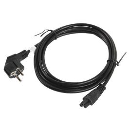 Lanberg CA-C5CA-11CC-003-BK Cable de Alimentación CEE 7/7 a C5 Angular Negro 3m