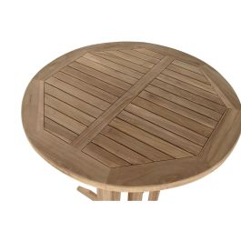 DKD Home Decor Mesa Bar Cuadrada de Teca Marrón para Terraza y Jardín - 110 cm de Alto (90x90 cm) DKD Home Decor Mesa Bar Cuadrada de Teca Marrón para Terraza y Jardín - 110 cm de Alto (90x90 cm)