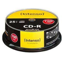 CD-R INTENSO 1001124 52x 700 MB (25 uds) Precio: 12.50000059. SKU: S0212376