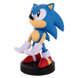 Cable Guy Soporte Figura Sonic 30th Anniversary 21cm, para Mandos PlayStation, Xbox y Móviles