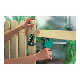 Wolfcraft Sargento Monomanual 1" Easy 75-500, Apertura Máxima 500 mm, Largo 75 mm