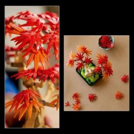 LEGO 10348 Botanicals Bonsái de arce rojo japonés - Kit de construcción para adultos