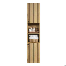 Ebuy24 AUC1718021868363 Columna de Baño Decoración Roble L40 x H186 x D31cm PURE BLISS