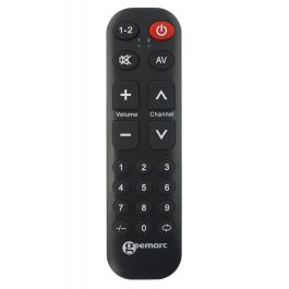 Geemarc TV-10 Mando a Distancia Universal Programable para TV, Botones Grandes, Negro Precio: 35.50000003. SKU: B147M9S8MV