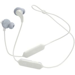 JBL Endurance Run 2 Auriculares In-Ear Inalámbricos Bluetooth 5.0 Deportivos Blancos, Resistentes al Sudor IPX5, 10h Batería
