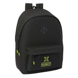 Mochila Escolar Munich +usb munich Negro 31 x 44 x 18 cm