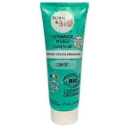 BORN TO BIO Exfoliante Facial con Argán y Almendras Dulces ecológico certificado para Piel Normal 75ml Precio: 5.89000049. SKU: B1CJT79ZWW