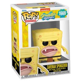 FUNKO Figura Bob Esponja Caveman SpongeBob Funko POP Vinilo 9cm