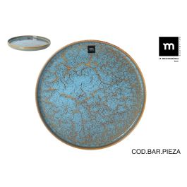 La Mediterranea Bandeja Redonda 26.5 x 2.6 cm Scratch Blue (8 Unidades) Precio: 34.50000037. SKU: B1H4ER49VQ