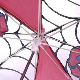 Cerdá Paraguas Manual Burbuja Spiderman Infantil Rojo 100% POE para Niños 2-8 Años