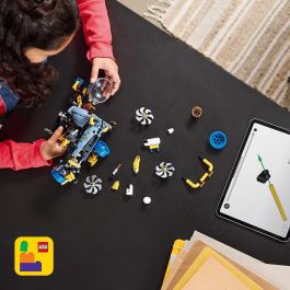 LEGO 42201 Submarino de Aguas Profundas Technic Set de Construcción con 3 Hélices y Brazo Extensible - Edad +9 Años
