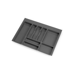 Emuca Cubertero Optima para cajón Universal, módulo 700mm, Plástico, Gris antracita Emuca Cubertero Optima para cajón Universal, módulo 700mm, Plástico, Gris antracita Precio: 20.50000029. SKU: B169QZPQZX