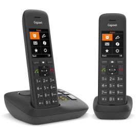 Gigaset C575A Duo Teléfono inalámbrico DECT Analógico Negro con Contestador, 2 Terminales, Pantalla Color y Agenda 200 contactos Precio: 107.49999975. SKU: B18QCRNLBF
