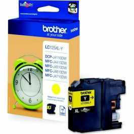 Brother LC125XLY Cartucho de Tinta Alta Capacidad Amarillo para MFC-J4510DW, MFCJ-4410DW, MFCJ-4610DW