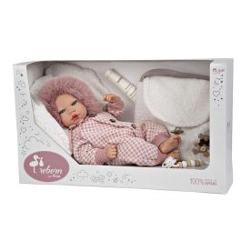 Muñeca reborn manuela con bolso y cojin 40 cm cuerpo blando Precio: 89.9514. SKU: B1KLYR2G8L